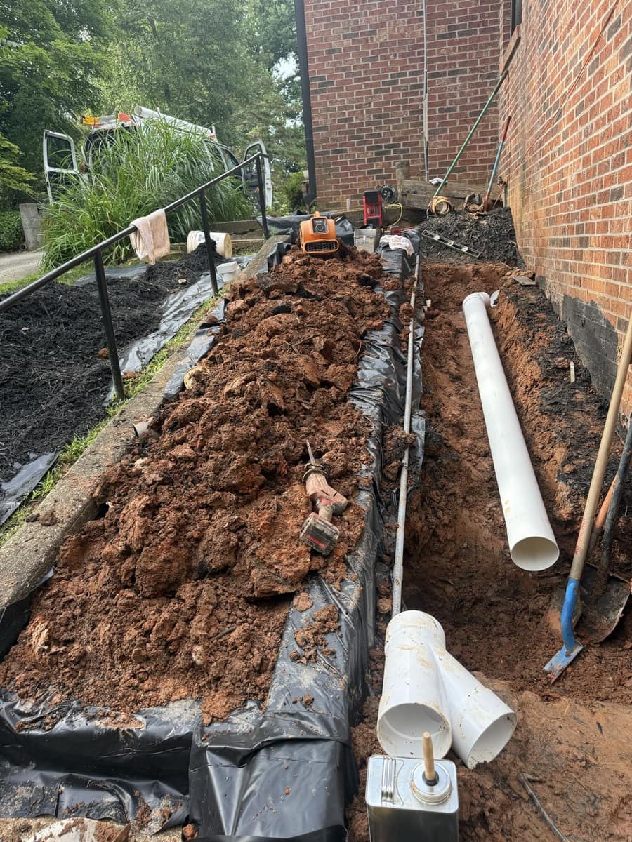 Recent Peter Piper plumbing job in Upstate SC #5